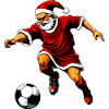 Fussballer Weihnachten