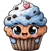 Kawaii Cupcake Herzglück