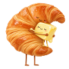 KuschelCroissant Butterfreund