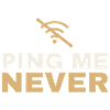 Ping Me Never – Shirt für Admins