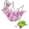 Blüte mit Insekt
