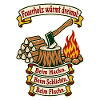 Feuerholz wärmt dreimal