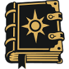 Zauberbuch Stern Magie Icon