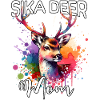 Sikahirsch Mama