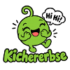 Kichererbse Lachen Maskottchen