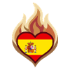 Spain Heart on Fire