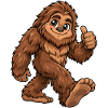 Bigfoot Kawaii Style – Süßes Fabelwesen