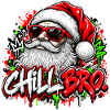  Chill Bro Entspannter Weihnachtsmann Mit