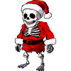 Weihnachten Skelett / Thanksgiving