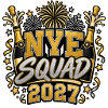 Silvester-Mannschaft 2021 Glitz