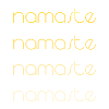 Namaste 
