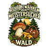 Pilzsammler Meistersucher im Wald