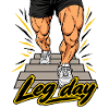 Fitness Herren Outfit - Leg day