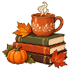 Bücher und Tee