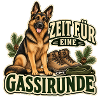 Schäferhund – Zeit für eine Gassirunde Geschenk