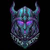 Cyberpunk Viking Helm