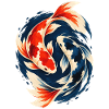 Koi Karpfen Japanischer Zierfisch