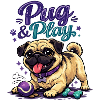 Mops & Spielzeugzeit