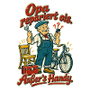 Opa repariert ois