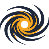 Galaxie Schwarzes Loch Logo