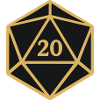 D20 Wuerfel Rollenspiel Icon