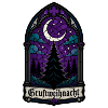 Gruftweihnacht Gothic Kirchenfenster Mond Shirt