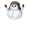 Hello Winter - Schneemann mit Uschanka