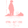 Retro Tastatur Silhouette Vaporwave