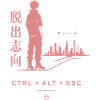 Fluchtblick: Stadt und Ctrl Alt Esc
