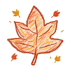Herbst-Ahornblatt – Warme Herbstfarben