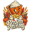 Thanksgiving Perfect Pairing Kürbiskuchen