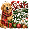 🎁 Weihnachts-Golden Retriever