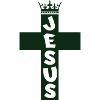 Jesus Kreuz mit Krone Motiv