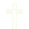 Jesus Kreuz Krone Grafik