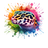 Leopardgecko Motiv