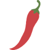 Chilischote Lebensmittel Illustration Geschenkidee
