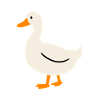Ente Vogel Illustration Geschenkidee