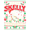 Skelett Santa Weihnachten