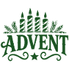 Advent Kerzen Zeit