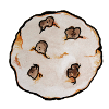 Charmantes Chip-Keks-Muster