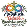 Autistisch Geliebt Infinity Kreuz