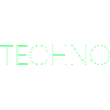 Techno Musik Schriftzug