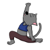 Katze Yoga