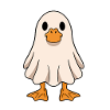 Geister-Ente Kuschel-Design