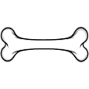 Hundeknochen Design