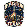 Texas Raketenkunst Houston Skyline