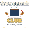 Cosy Coffee Club Logo Tee