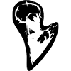Barbed Halo Silhouette