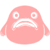 Blobfisch Fisch rosa Meeresfisch Geschenk 