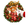 Boop! Cute Reindeer Christmas
